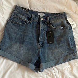 High Waisted Demin Shorts